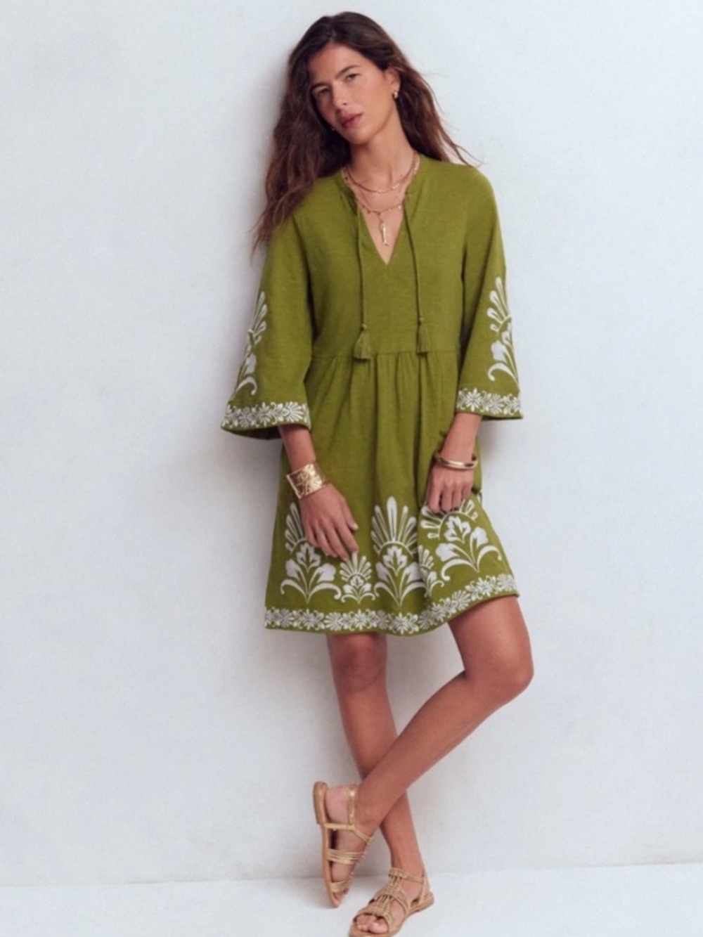 NWT Boden Kaftan Jersey Dress